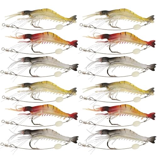 Goture Soft Shrimp Lures Fishing Saltwater product photo (Tackle & Lures) — ScooterReviewPro review