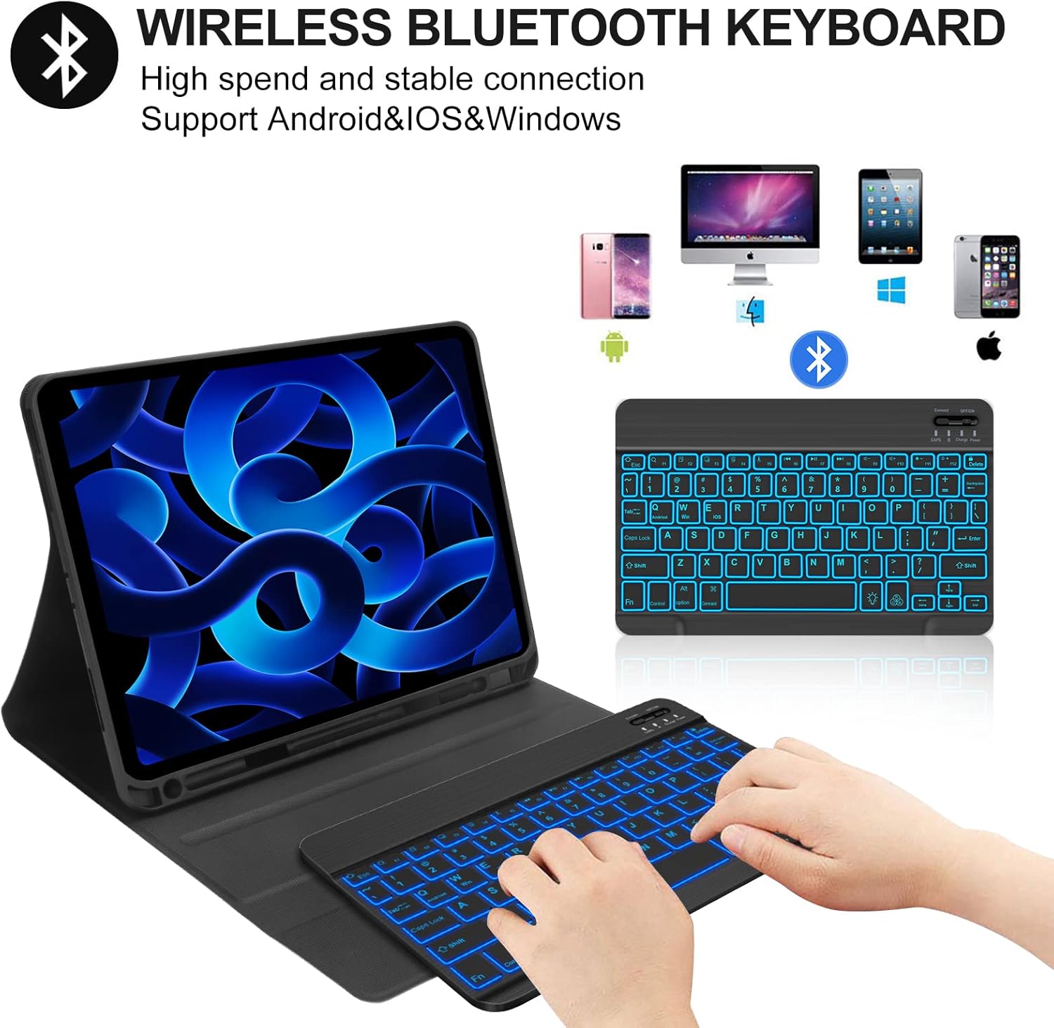 Wireless Bluetooth Keyboard connection diagram