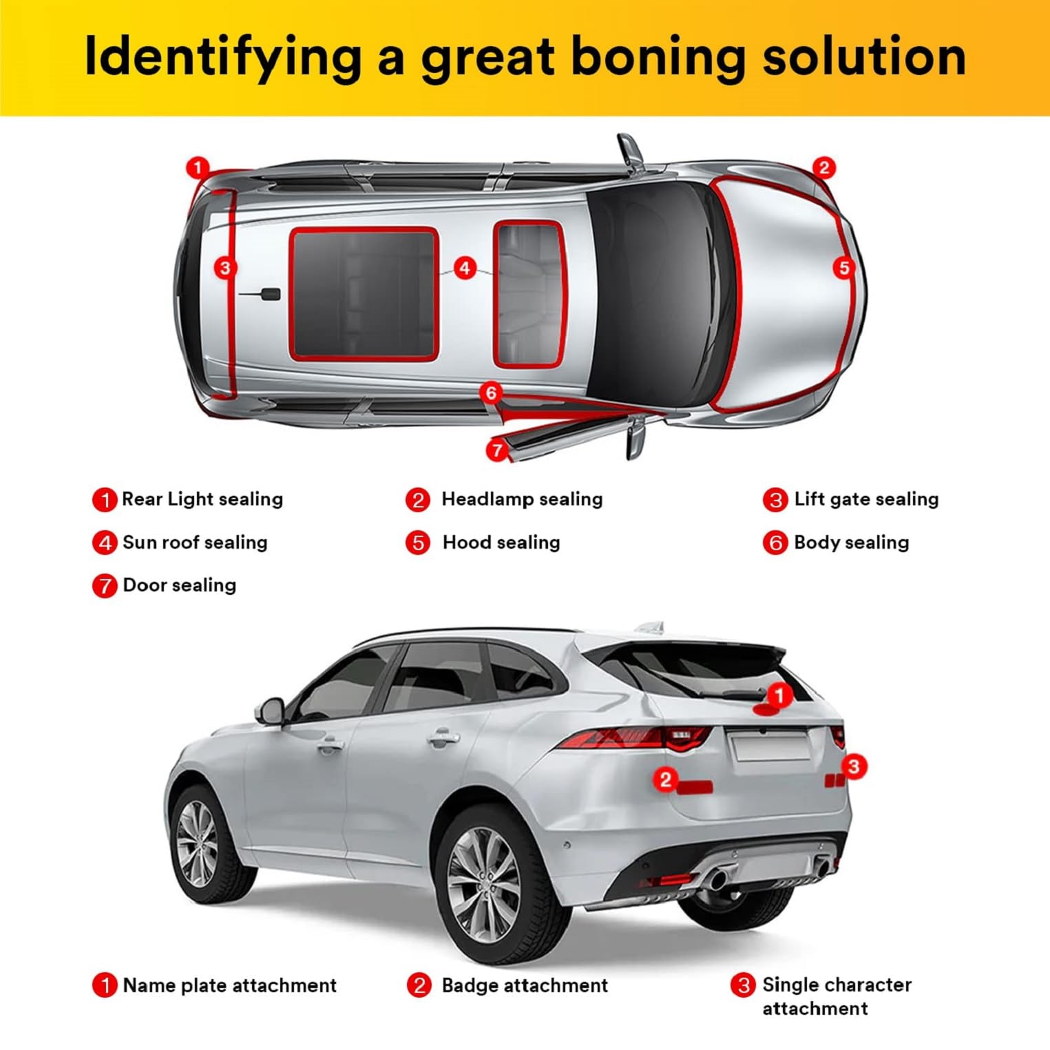 3M Attachment Tape for Stronger Bonding, Interior & Exterior Use in Automotive Areas with Double Side Acrylic Foam, Superior Adhesive, Easy to Use (12mmX10m, Grey, Pack of 1) - Image 8 thumbnail