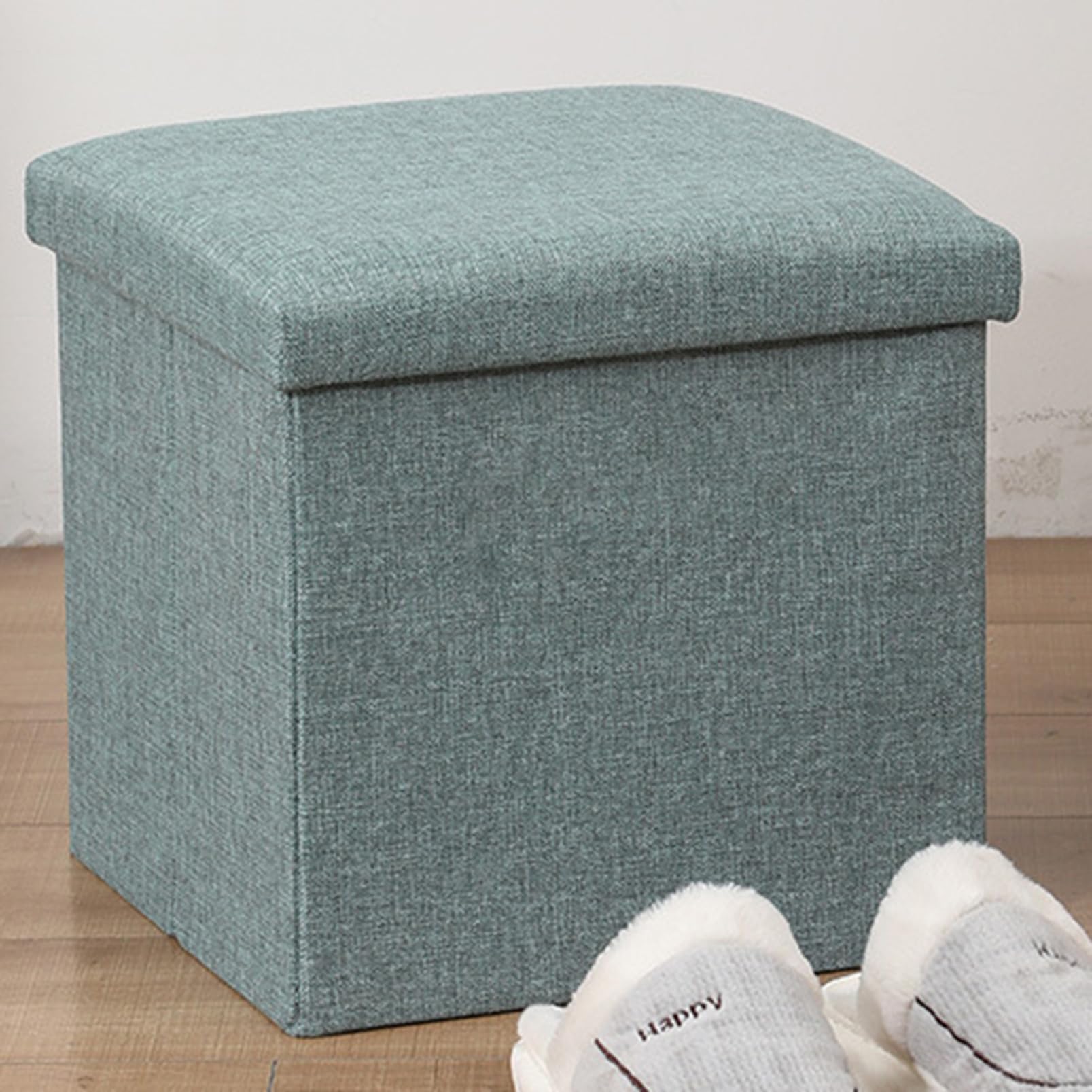 THLD 収納 スツール 76*37*37cm おしゃれ 折りたたみ 収納スツール 収納ボックス フタ付き チェア 椅子 収納BOX スツール ボックススツール 収納 グリーン スツール ベンチ BOXスツール 足置き 収納箱 カラフル ソファー イス 踏み台 新生活