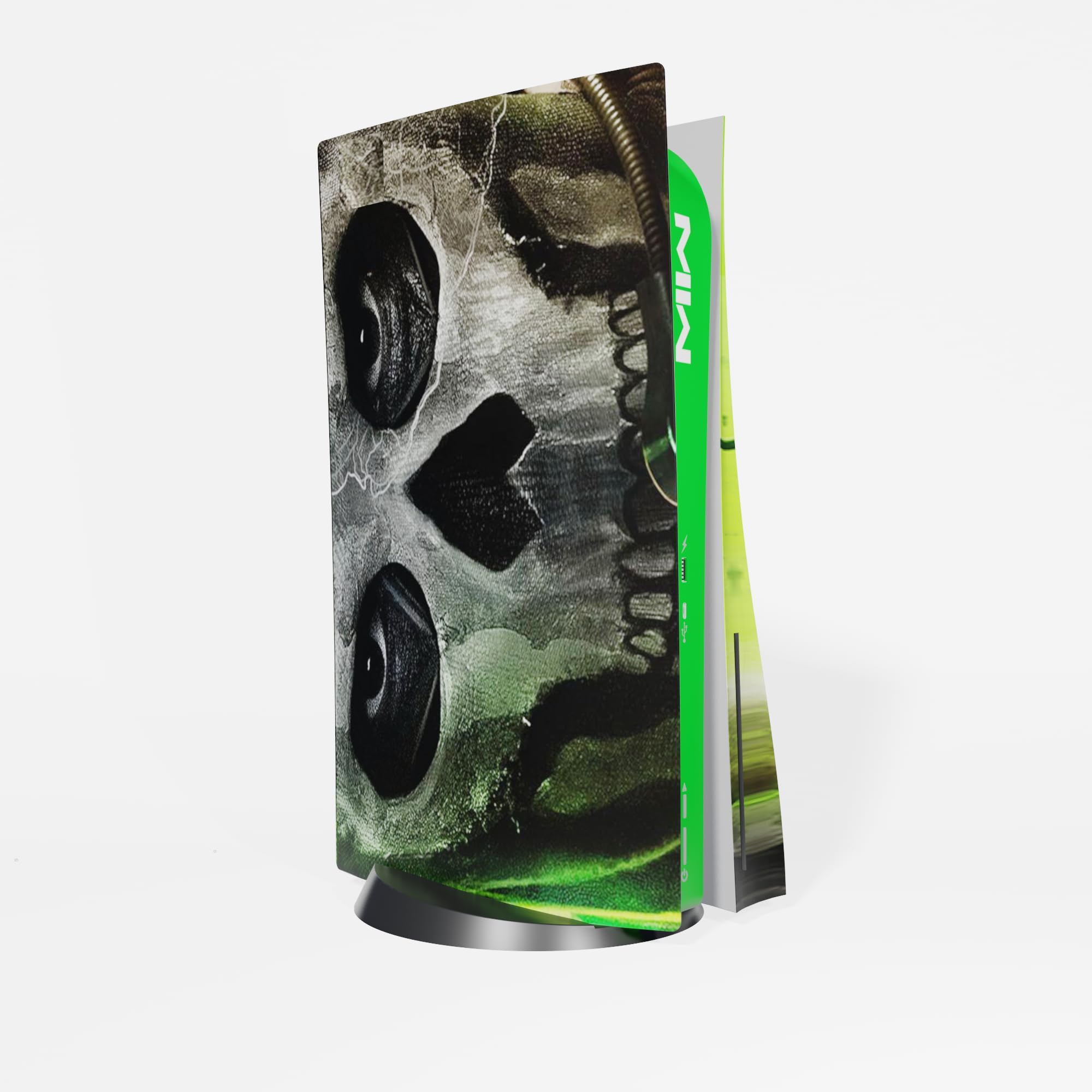MaD Vision® Extra-Durable Skin Kit per PlayStation 5 (PS5) Disc | Set di Pellicole Adesive in Vinile Opaco per la Console e 2 Controller - per Call of Duty|COD Design