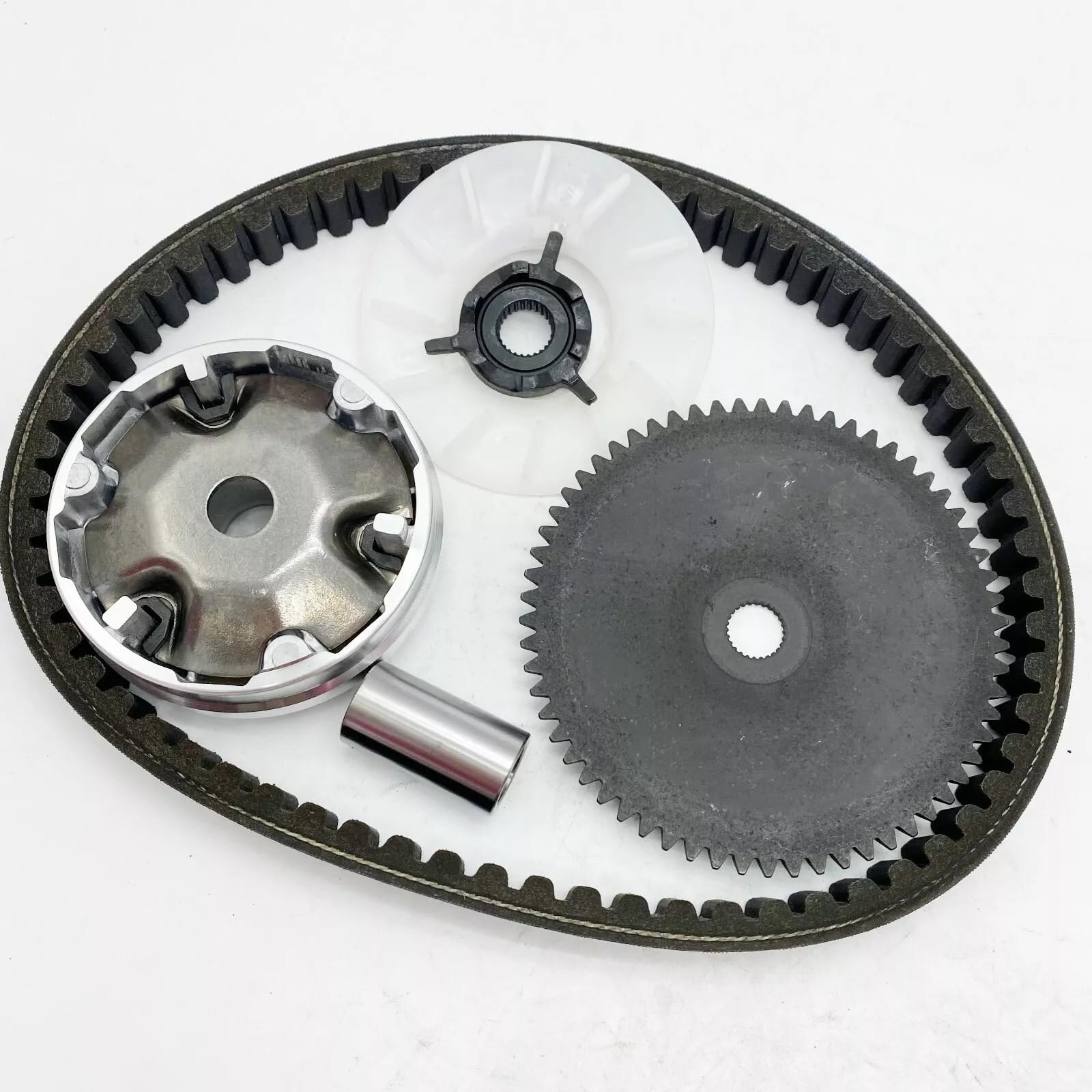 Conjunto de Pastillas Embrague y Correa transmisión para Scooter GY6 50CC o TaoTao Kazuma Sunl Roketa Go Kart Fácil de Instalar