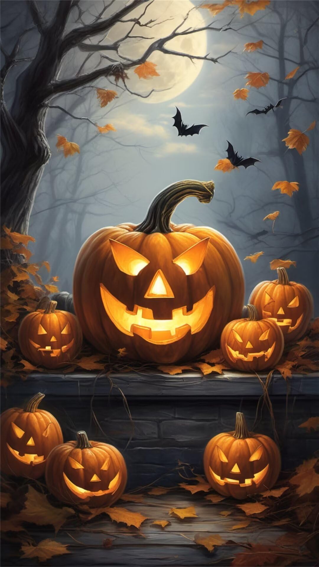 Broderie Diamant Halloween 5D : Sublimez votre décoration murale de salon avec ce kit complet Q218