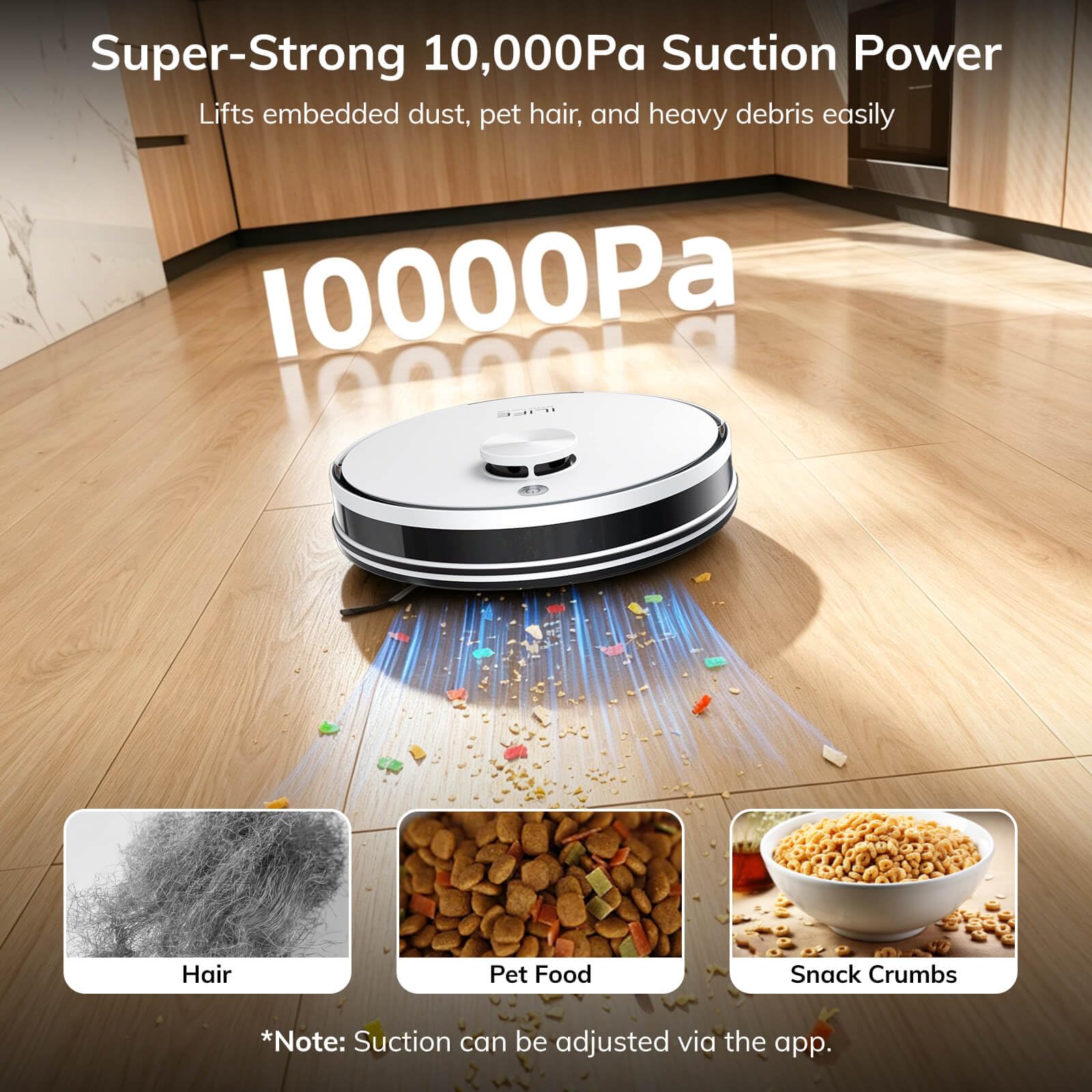 ILIFE A30s Robot Vacuum - 10000Pa Suction -2