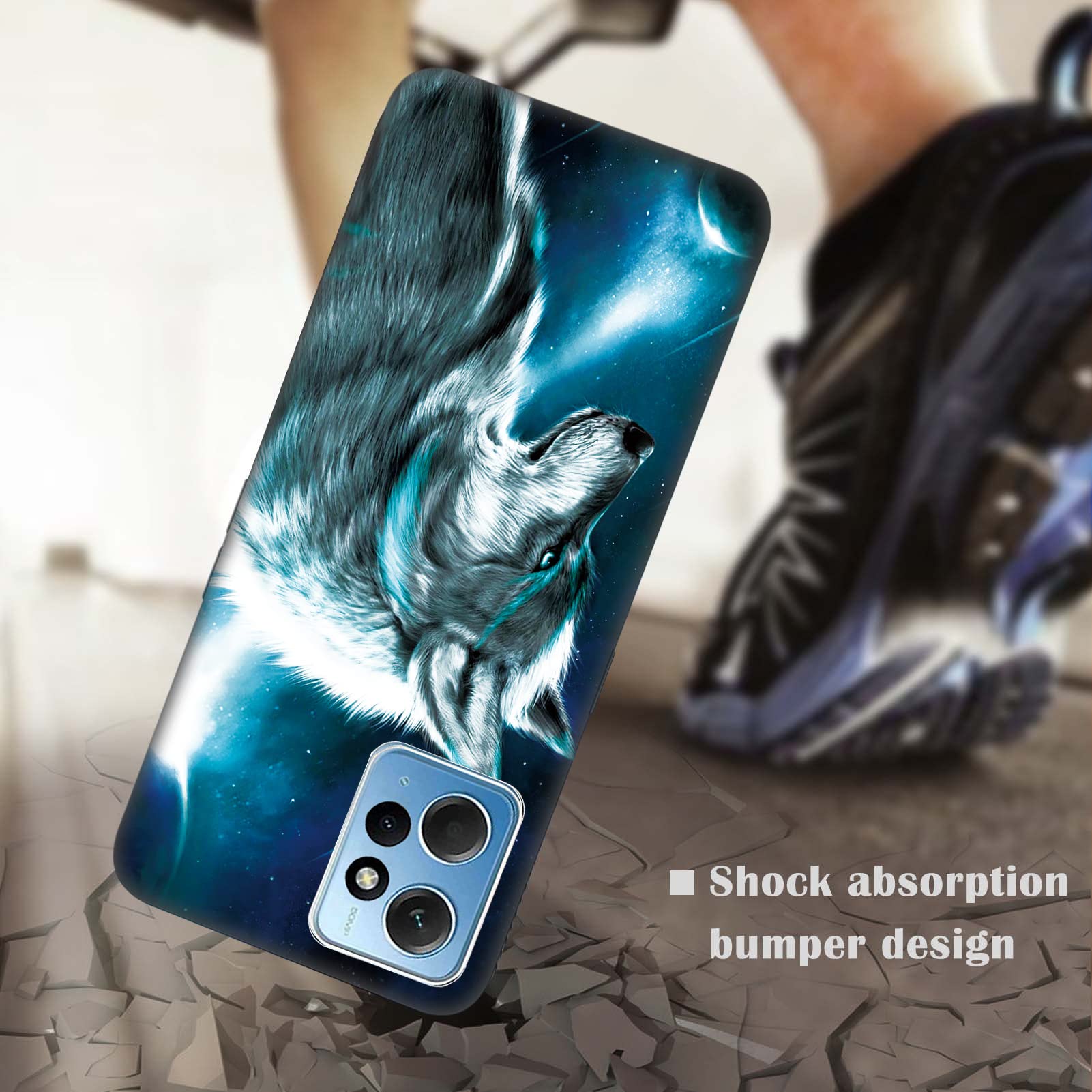 COVER Silicone morbida per Xiaomi Redmi Note 12 4G CUSTODIA protettiva