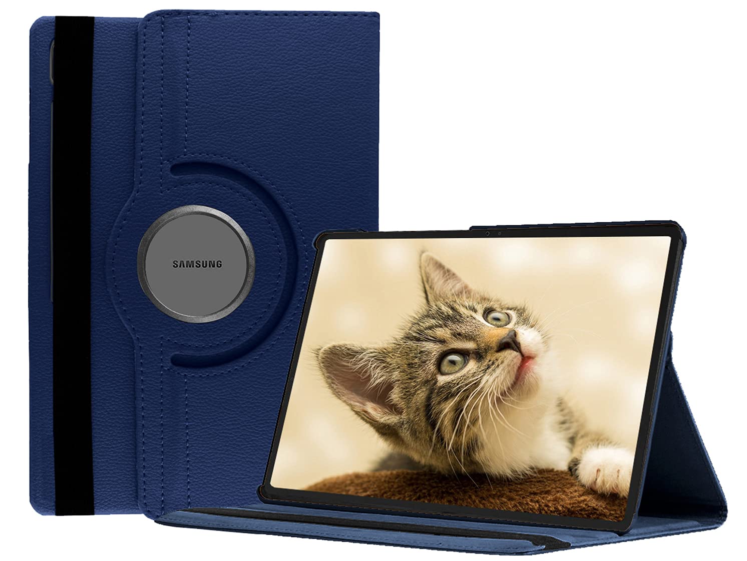 ORRINKART 360 Degree Rotating Stand Case Cover for Samsung Galaxy Tab S7 11 inch 2020 [T870 / T875] PU Leather Cover - Blue (B08PFZRLX7) Amazon Price History, Amazon Price Tracker