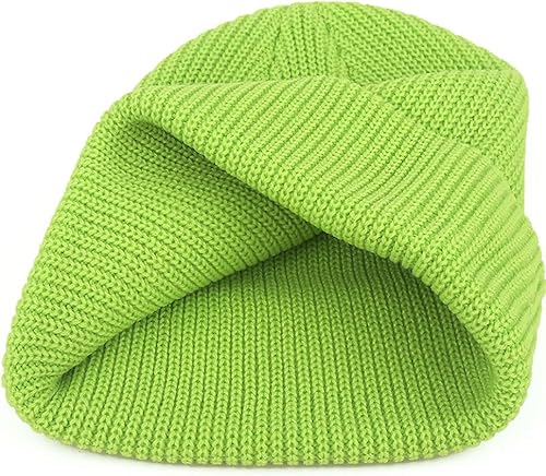 Miniatura 4 de Slouchy Beanie Sombreros del invierno de punto gorras suave y cálida gorro de esquí