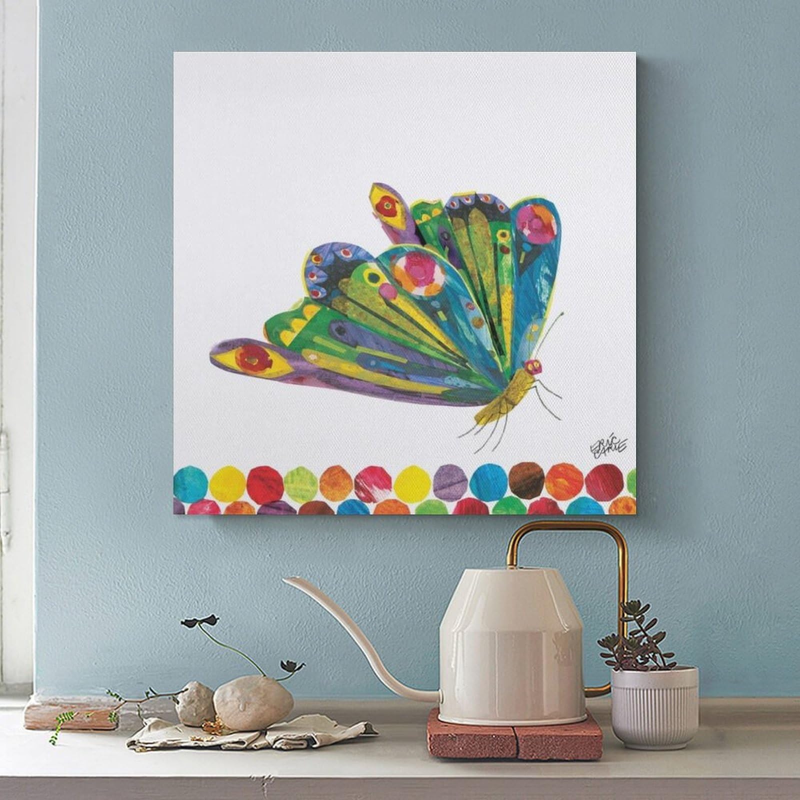 Amazon.co.jp: Eric Carle エリック・カールのポスター 飛翔する蝶