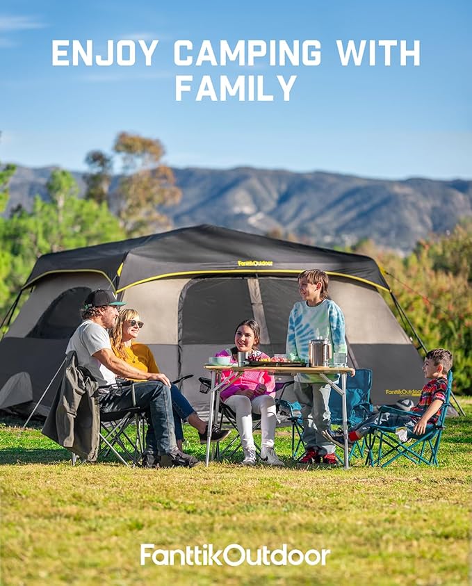 Carpa Instantánea FanttikOutdoor para 10 Personas 14x10x76 pulgadas miniatura 7