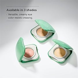 Clinique Touch Base For Eyes Long Lasting Cream Eye Shadow and Primer | Safe For Sensitive Eyes, Canvas Light, 0.045 Ounce