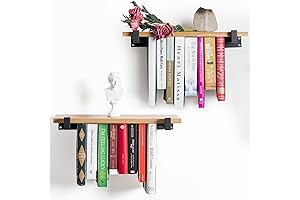 Unveiling the Floating Bookshelf Unit: A Unique and Space-Saving Solution