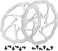 Vista 3 de Rotores de freno de disco de bicicleta con 12 pernos de 5.512 in/6.299 in/7.087 in/7.992 in para MTB Mountain Road Bicicletas BMX