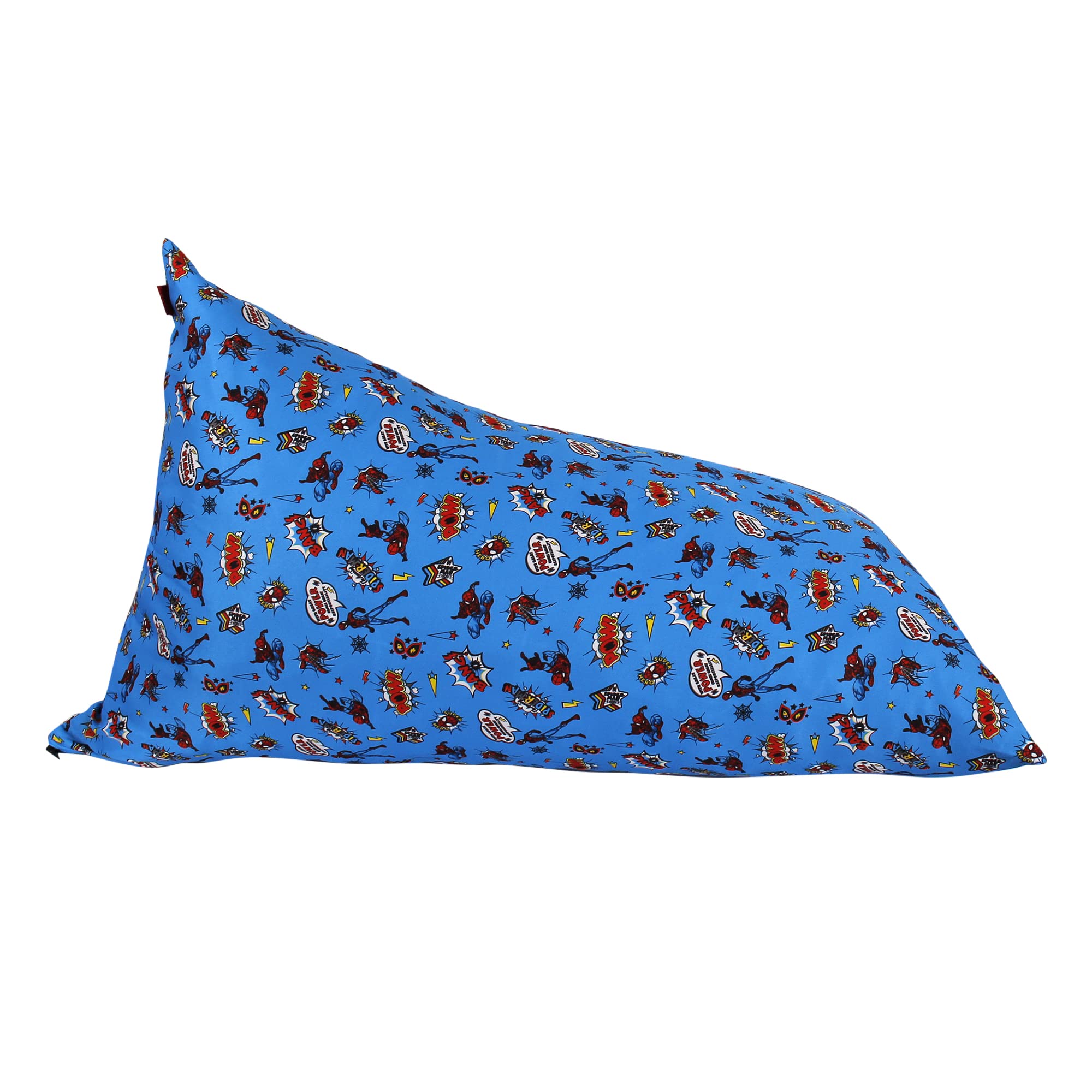 Loft 25 Puff Pirámide para Interior, Silla Puff para niños 70 x 109 x 65 cm, Bean Bag de Sala de Estar, Sofa Gaming, Sofa Puff Salon Moderno, Puff con Relleno Incluido (Spider-Man)