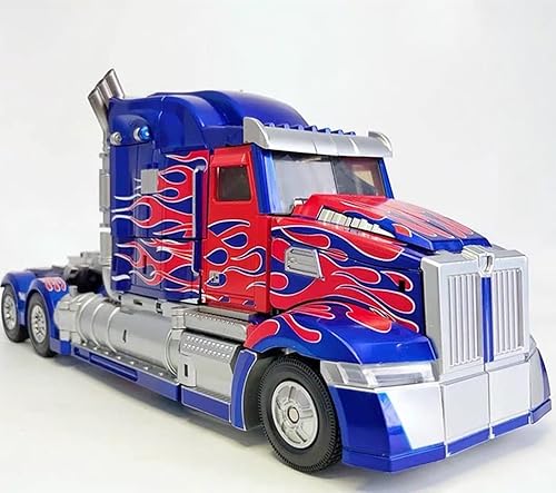 Miniatura 6 de Transformer Toys Optimus Prime Last Knight Leader Class - Figura de acción de 11.8 pulgadas, multicolor