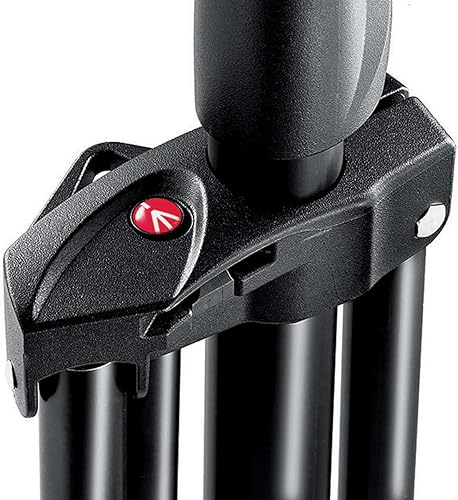 Miniatura 4 de Manfrotto 1005BAC - Soporte de luz de aluminio acolchado de aire de 107 pulgadas con 3 secciones y 2 elevadores, color negro
