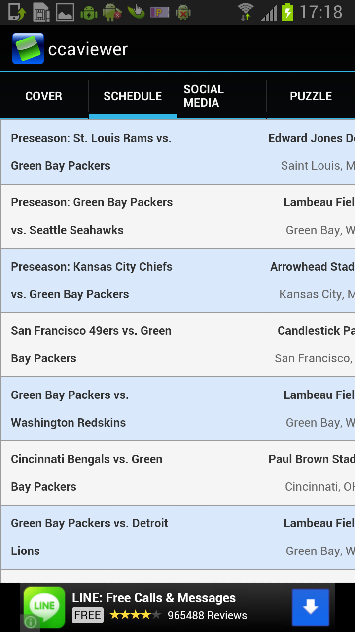My Fan App Green Bay Packers App on Amazon Appstore