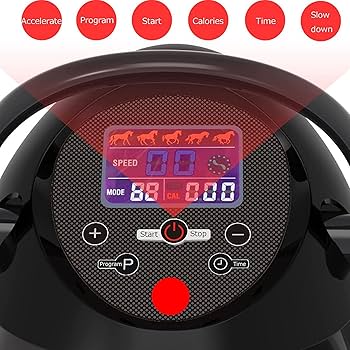 Amazon | 屋内電動乗馬マシン, 脂肪燃焼/シェーピング有酸素減量