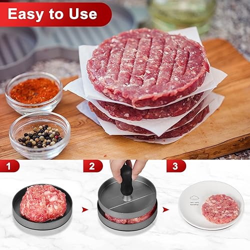 Miniatura 6 de Kitchen Aid - Paquete de accesorios para batidoras, accesorio de metal para molinillo de alimentos y 4 piezas de acero inoxidable para salchichas de