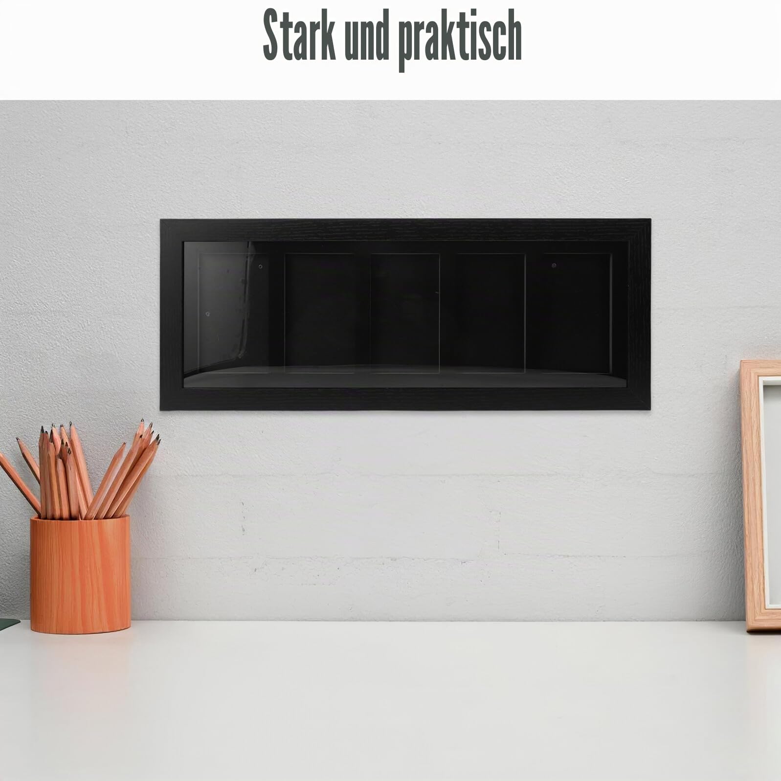 Kartenhalterrahmen Vitrine Spielkartenrahmen Psa Vitrinenkasten Wandhalterung Kartenständer Sammelkarten Vitrinenkasten Psa Kartenrahmen Schwarz