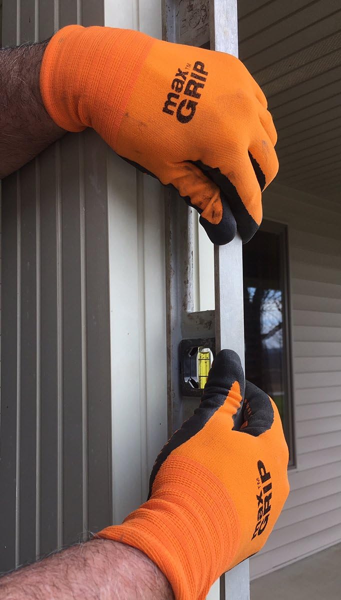 Midwest Max Gripping Gloves 12 Pair Pack (Orange) Liberia Ubuy