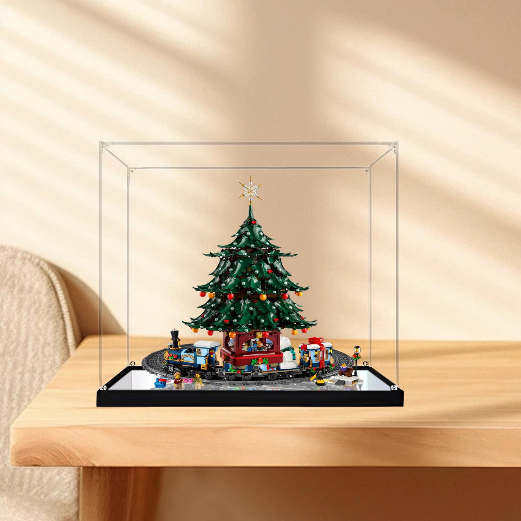 クリスマス Amazon.com: Acrylic Clear Display Box Compatible with Lego 41843