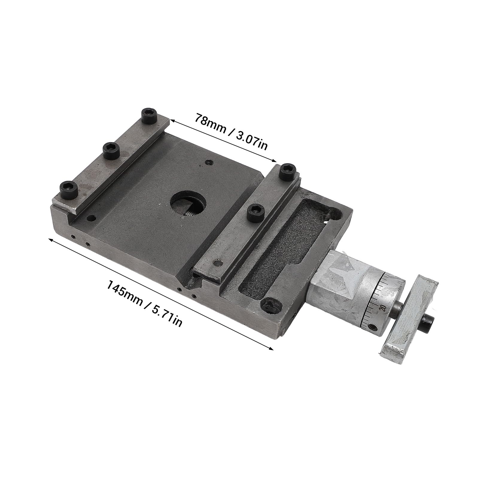 Conjunto de Silla de Montar Deslizante para Fresado de Torno, Accesorios de Mini Torno para Mini Tornos 7x10 0618 CJ18 CJ0618A 7x12 7x14 0618-3B