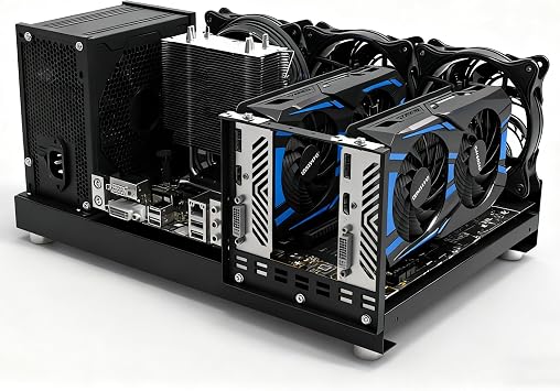 Open PC Case Open Chassis Open Frame Mining Frame Thick Bracket