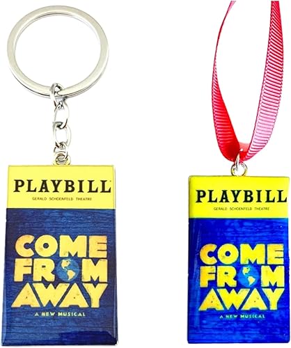 Fandom Emporium Broadway Musical Come from Ornamento Regalo Árbol de Navidad, Vacaciones de Invierno, Fandom Adolescente Adulto Regalo Colgante de