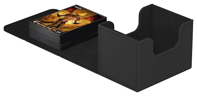 Foto 2 de 7 de Ultimate Guard Sidewinder 100+ XenoSkin Monocolor Negro