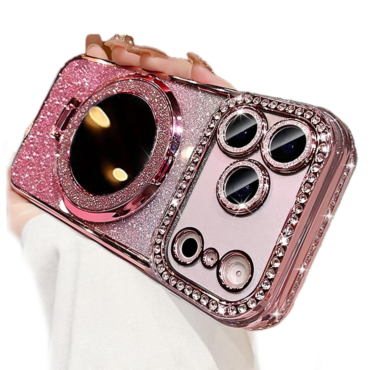 Photo 1 of AuroiCCY iPhone 17 Pro Magnetic Bling Case