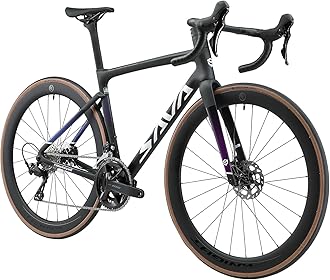 SAVADECK Carbon Road Bike,Lightweight Full Carbon Racing Bicycle with 105 R7120 24S Shift Groupset and Hydraulic Oil Disc Brake Bike