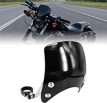 Amazon | GUAIMI ハーレー ウインドシールド 風防ガラス スポーツ