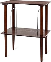 Vista 6 de Victrola Soporte de madera para discos – Pieza complementaria para el centro de música Victrola, con capacidad para más de 50 discos de vinilo