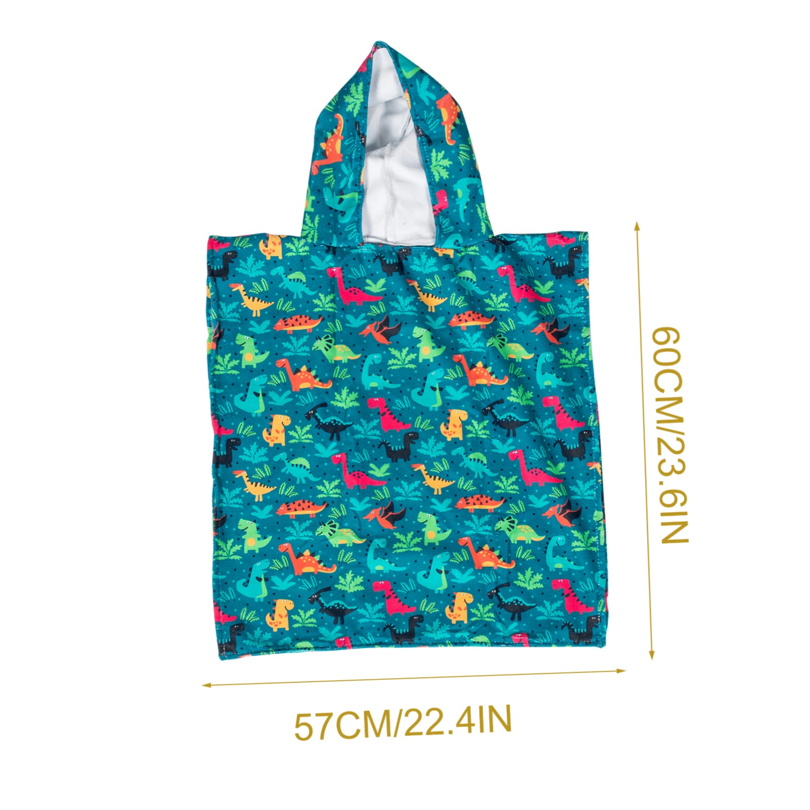 Happyyami Toalla de Baño Capucha para Ñiño, de Fibra Súper Fina y Suave, Adecuado para Playa y Baño Diario