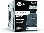 InSinkErator Evolution Cover Control 3/4 HP Garbage Disposal, Advanced Series EZ Connect Batch Feed Food Waste Disposer
