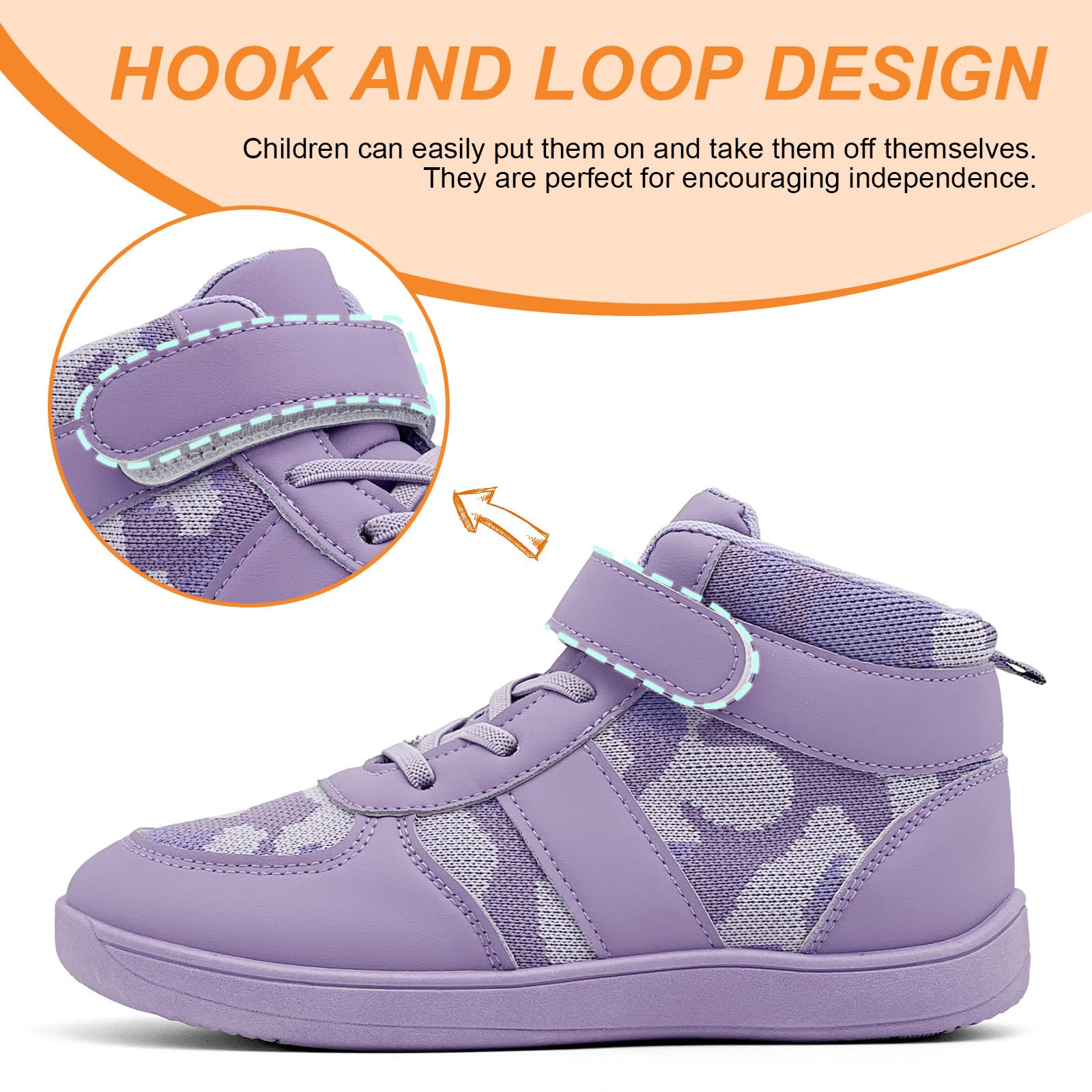 Kinder High Top Sneaker Laufschuhe Jungen Mädchen Wasserdicht Trekking Wanderstiefel Kinder Leicht Verstellbarer Riemen Sneaker
