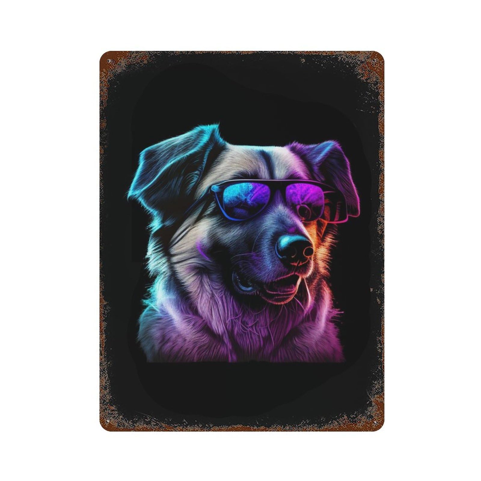 Anatolian Shepherd Dog Retro Metal Sign 15.7"x11.8", Classic Wall Plaque for Garage, Pub Or Kitchen
