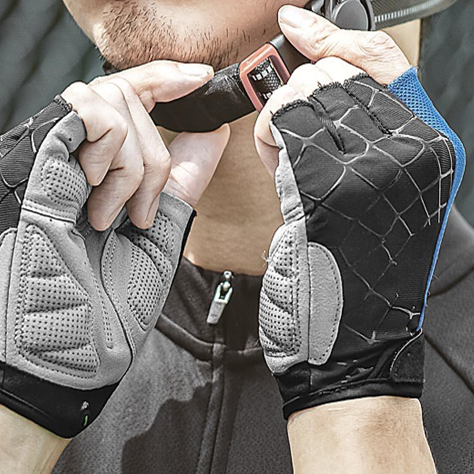 Les Gants de Cyclisme Poignet réglables améliorent l ' adhérence, évacuent la Transpiration, pour Les activités de Plein air, élastiques, Cyclisme légers
