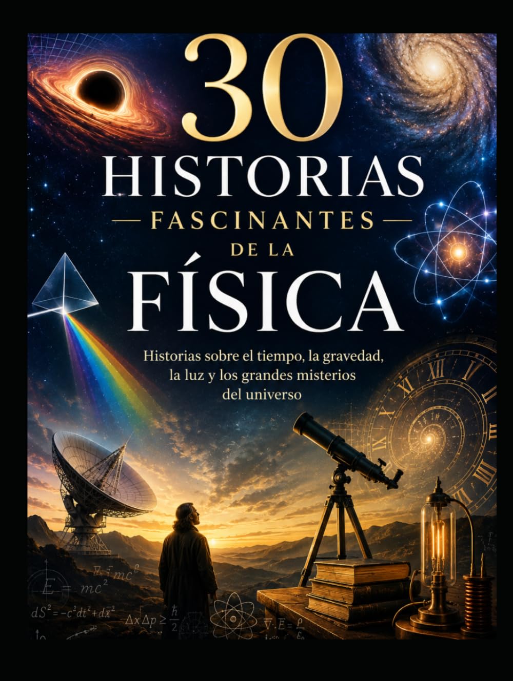 30 historias fascinantes de la física: Historias sobre el tiempo, la gravedad, la luz y los grandes misterios del universo