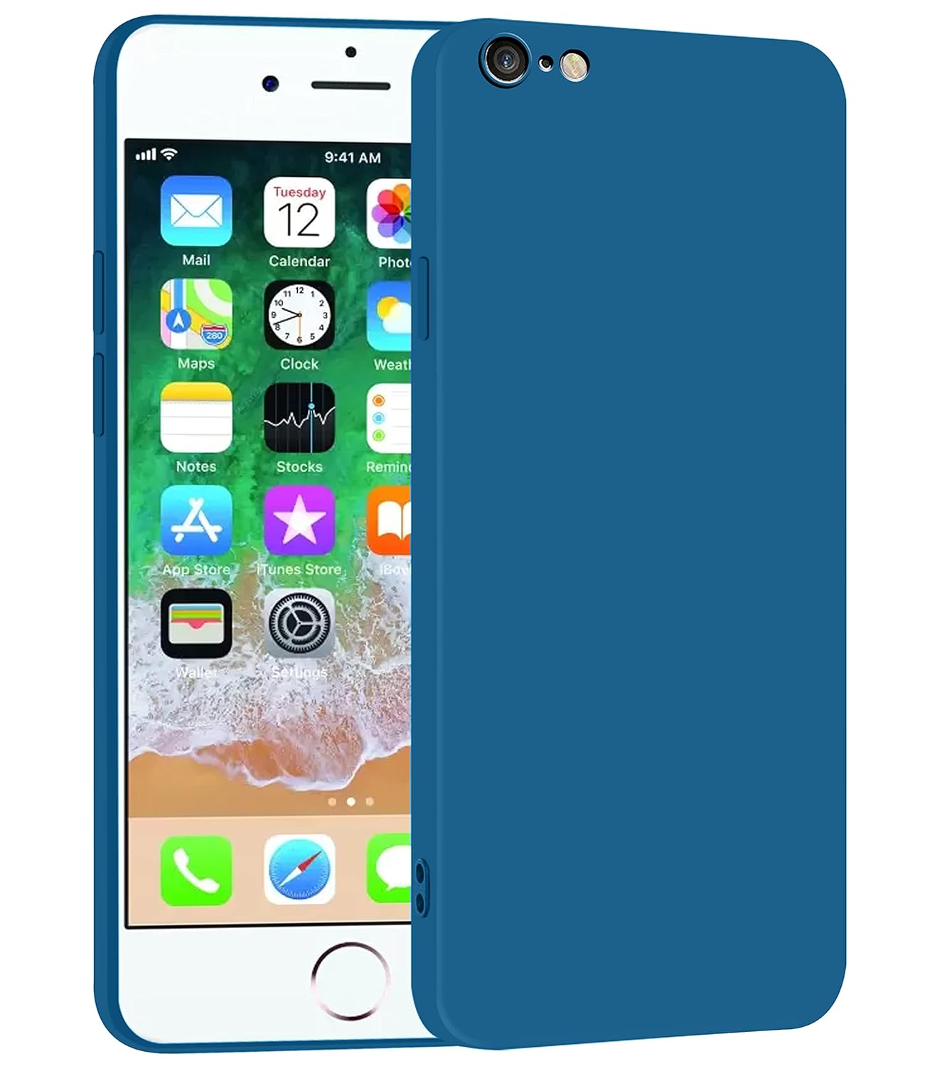 Amazon Brand Solimo Back Case Cover for iPhone 6 / iPhone 6S Compatible for iPhone 6