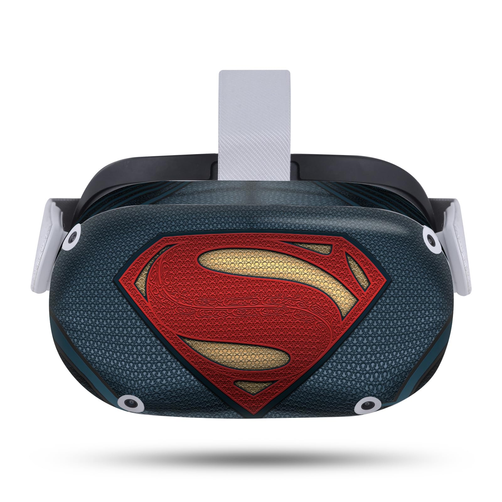 Head Case Designs Officially Licensed Batman V Superman: Dawn of Justice Superman Costume Graphics Vinyl Sticker Skin Decal Cover Compatible with Meta Quest 2