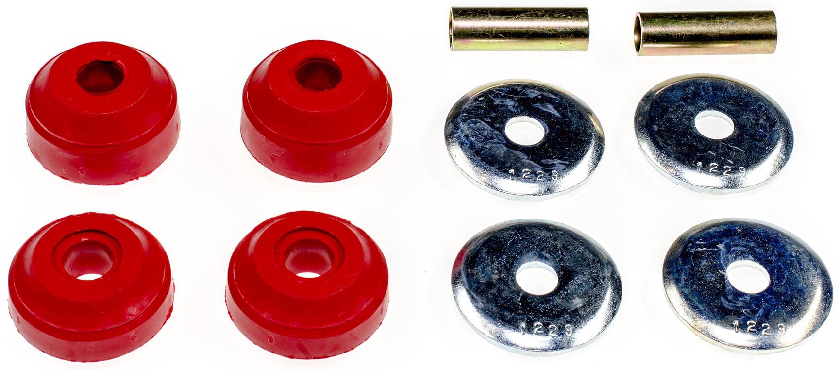 Dorman Premium BB7145PR Front Suspension Strut Rod Bushing Kit Compatible with Chrysler/Dodge/Plymouth Models - Strut Rod Bushing Kit - Strut Rod Bushing Kit - This suspension strut rod bushing kit is precision-engineered and rigorously tested to provide reliable replacement for the original equipment on specific vehicles.