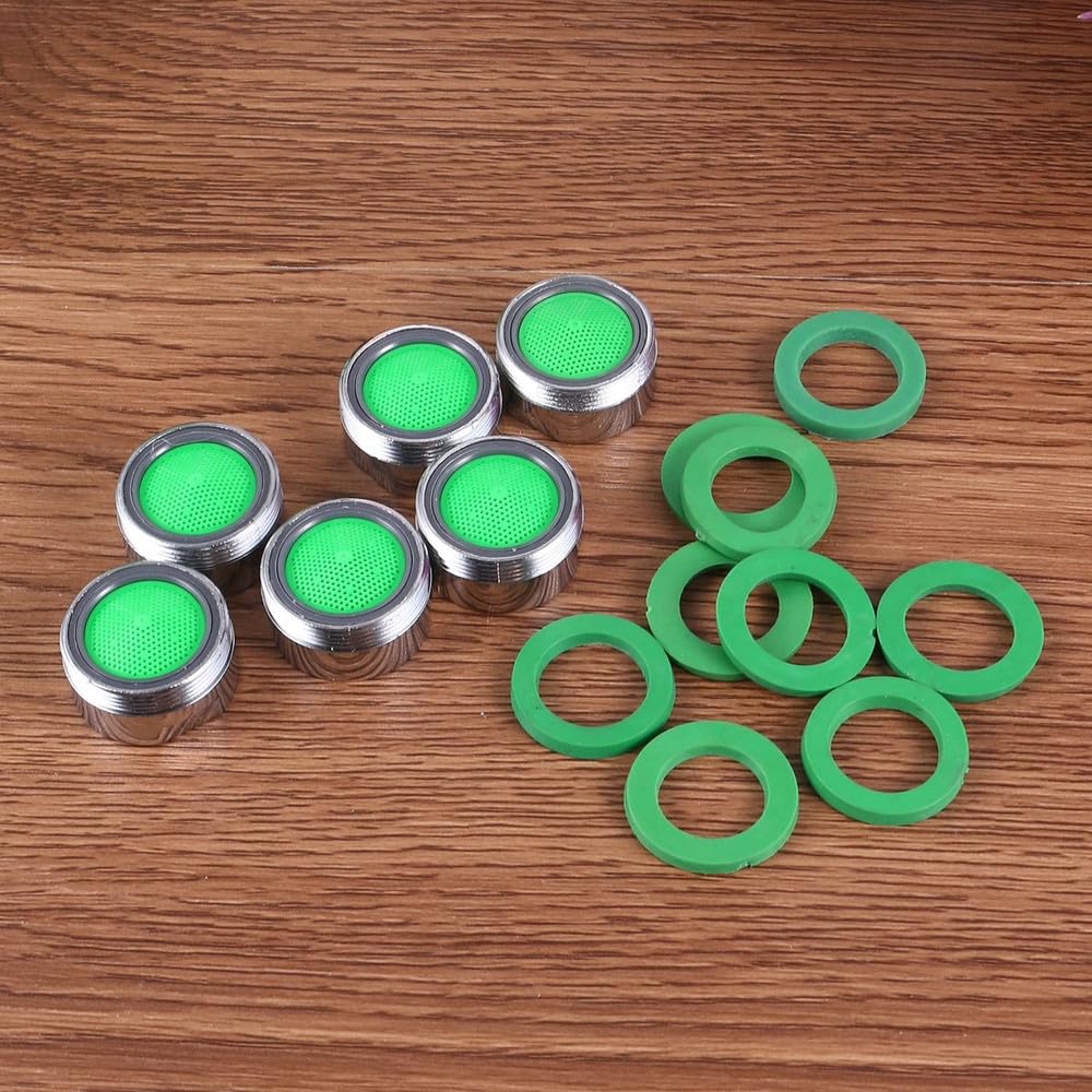 40 szt. 24 mm perlator do kranu kuchennego, filtr siatkowy odporny na zachlapanie, rdzeń oszczędzający wodę, wylot, akcesoria kuchenne, 24 mm plastikowy bąbelek, 40 szt.