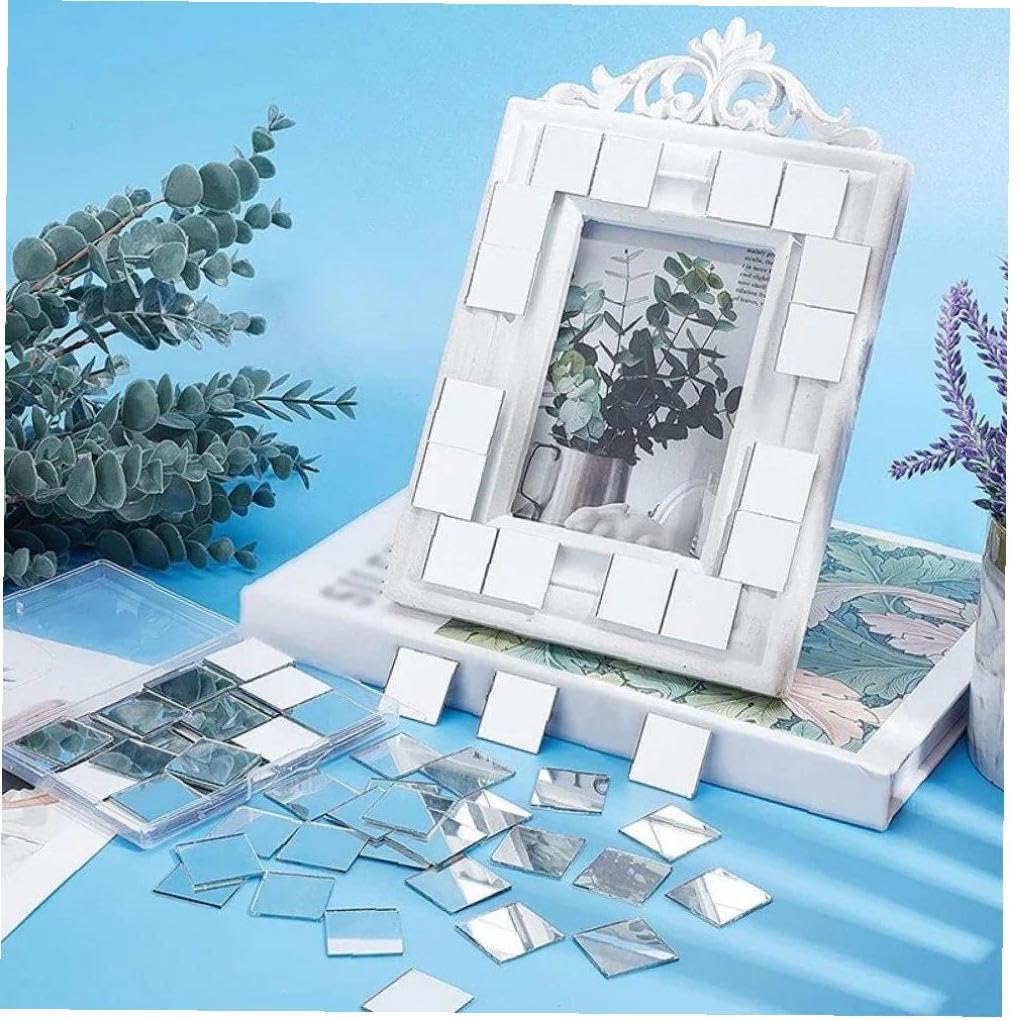 Amazon.co.jp: ガラスモザイクタイル ミラータイル ガラスタイル 1cm