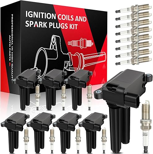 Vista 382 de SCITOO 1 bobinas de encendido con 4 bujías de iridio para Chevrolet 2011-2015 Cruze 1.4L 2016 Cruze Limited 1.4L 2012-2020 Sonic 1.4L 2013-2021 Trax