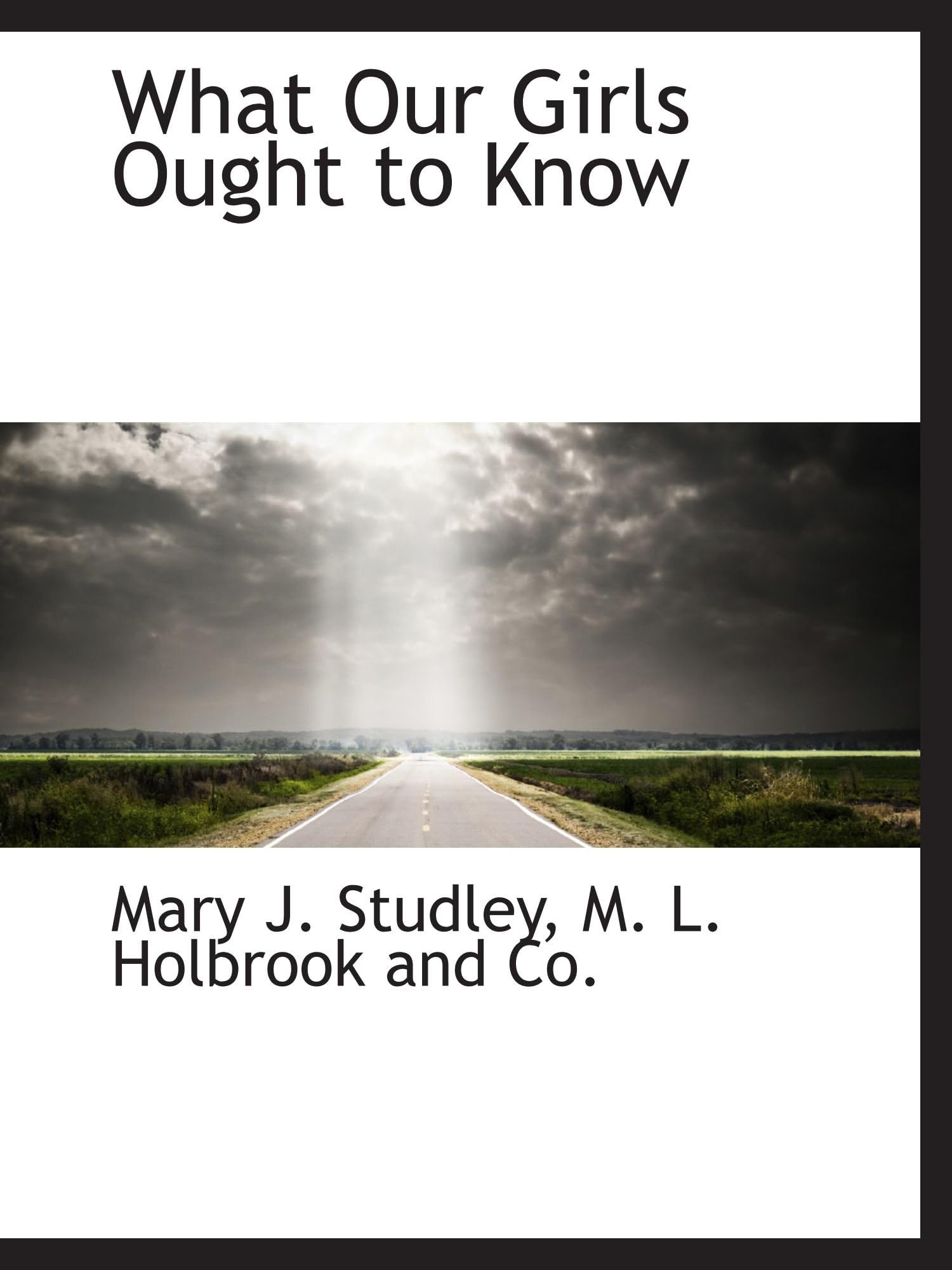 What Our Girls Ought to Know