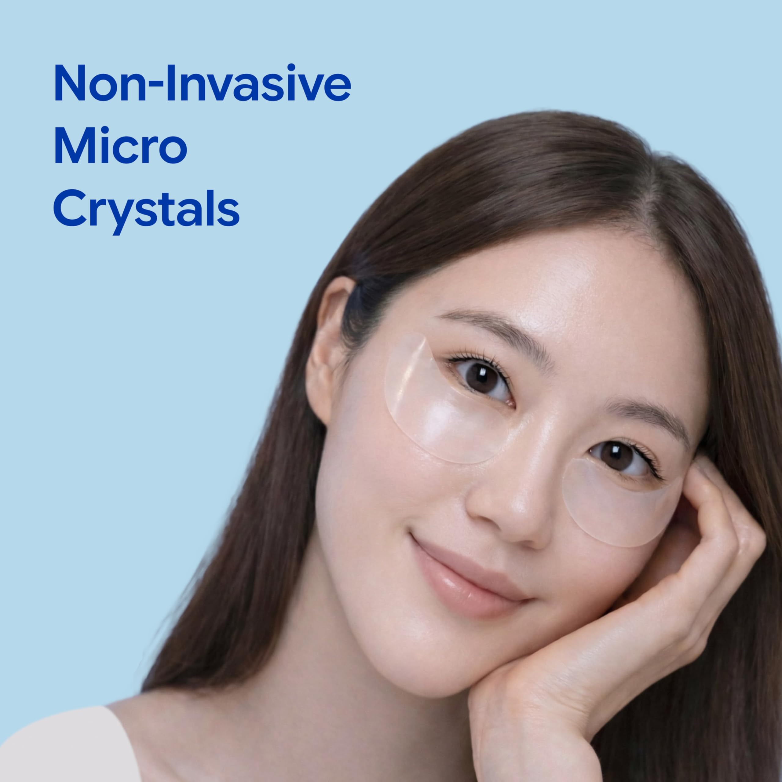 JETLISSE Peptide Dissolving Micro Crystal Eye Patches, 4 Pairs