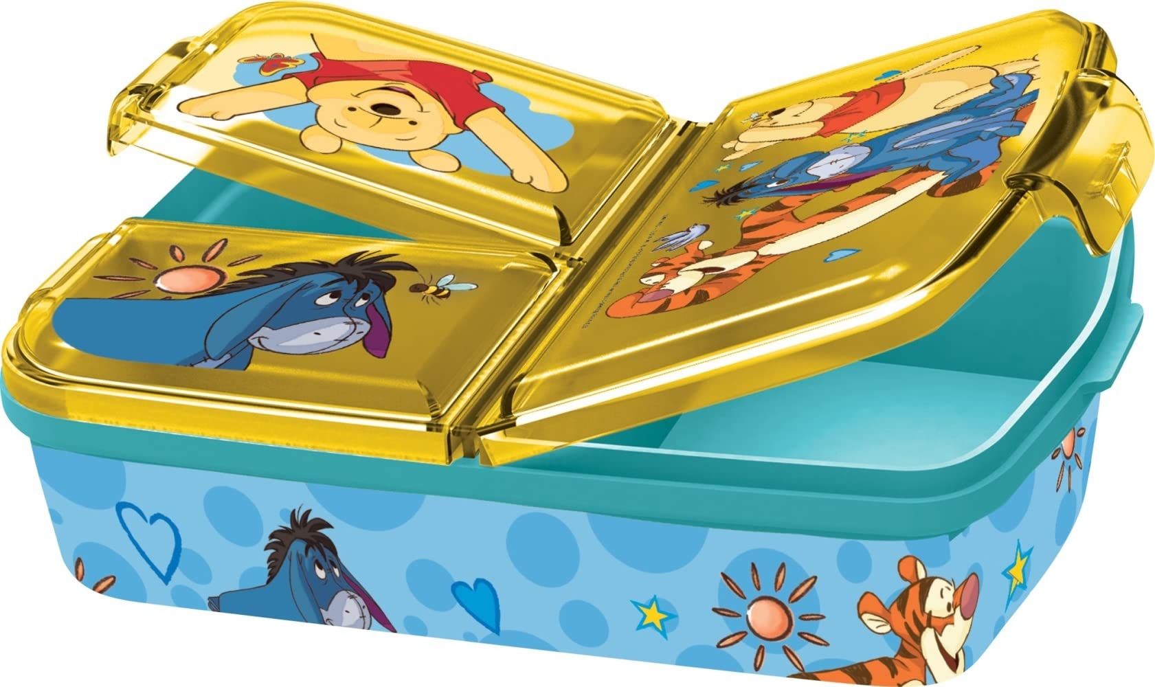 SANDWICH BOÎTE ENFANTS DISNEY Stitch Avec Compartiments Plastique DISNEY EUR 20,13 - FR