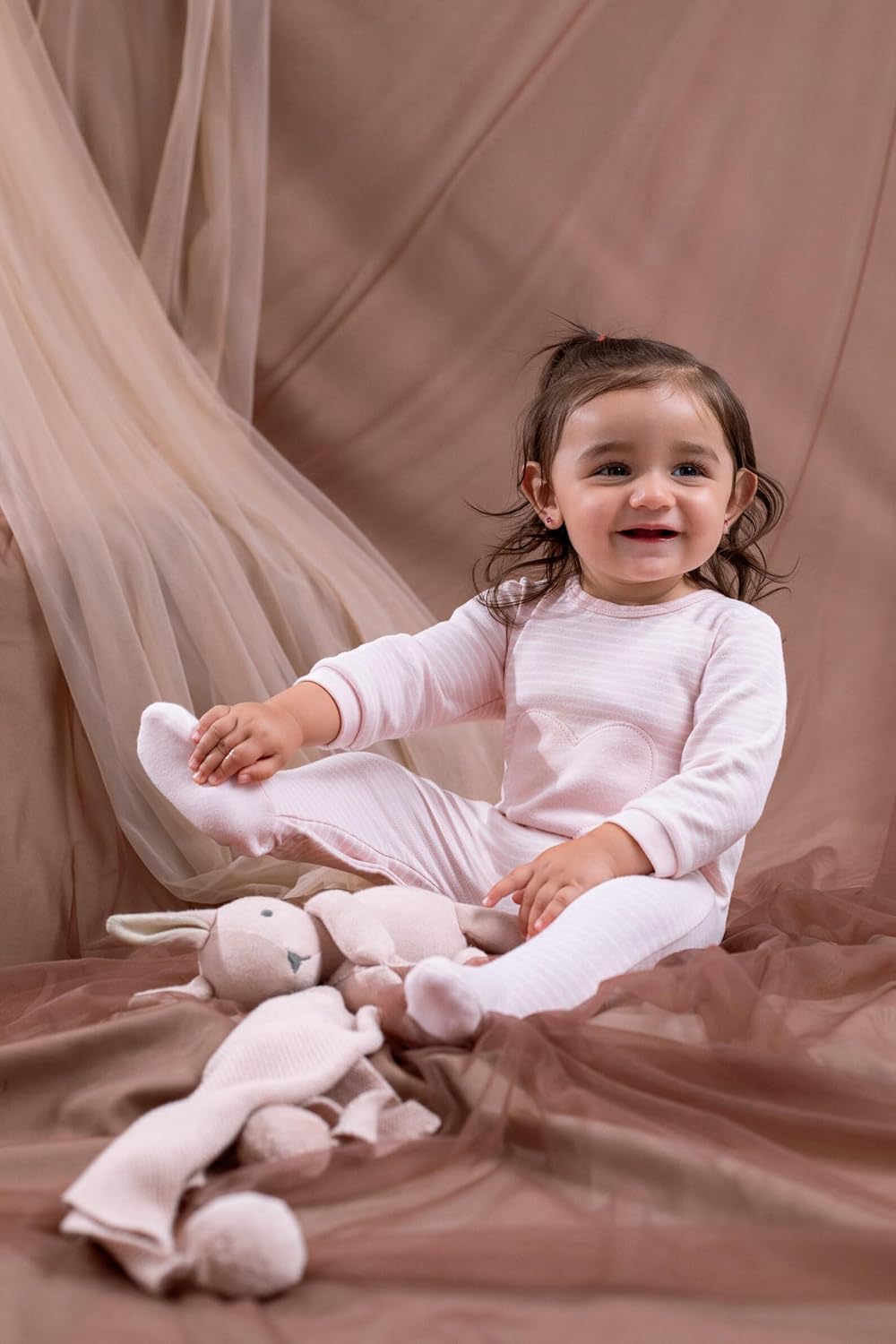 Modal Baby Girls Sleep N' Play Coverall Newborn Sizes (0-3 Months - 9 Months) - Image 6