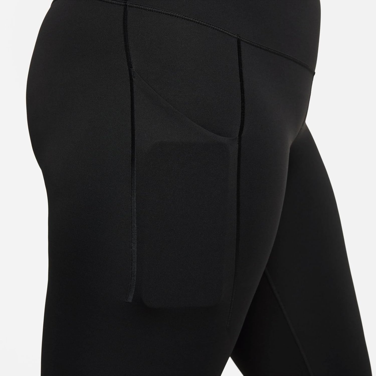 Nike Universa Women's Medium-Support High-Waisted 7/8 Leggings with Pockets (X-Large, Black) - Image 8